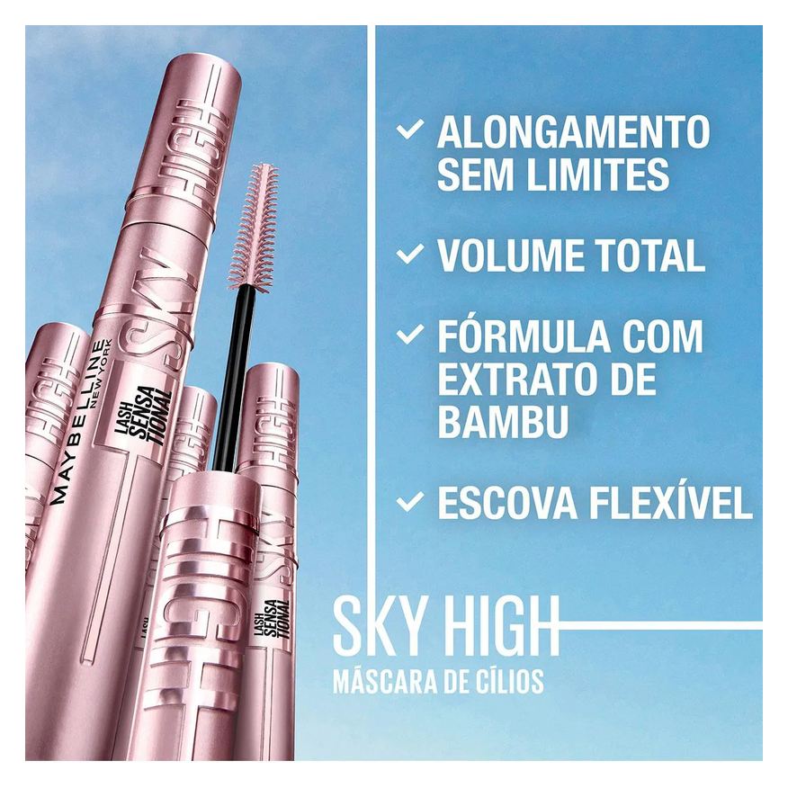Maybelline Máscara de Cílios NY Lash Sensational Sky High À Prova D'Água 7,2ml