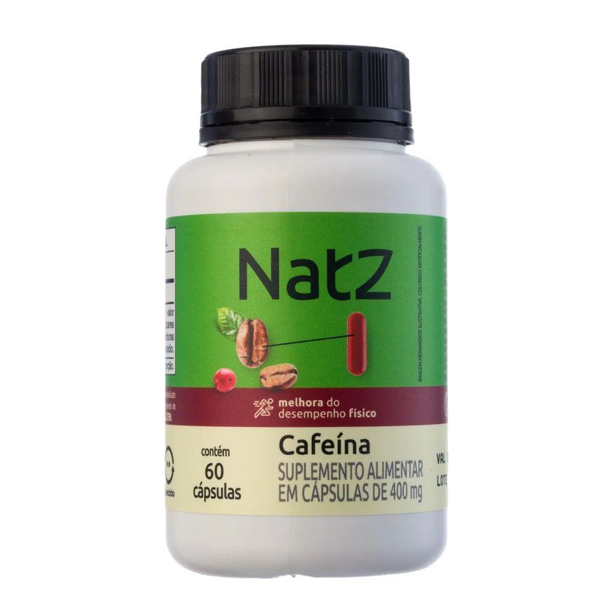 Natz Cafeína 60 Cápsulas