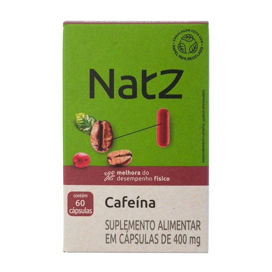 Natz Cafeína 60 Cápsulas