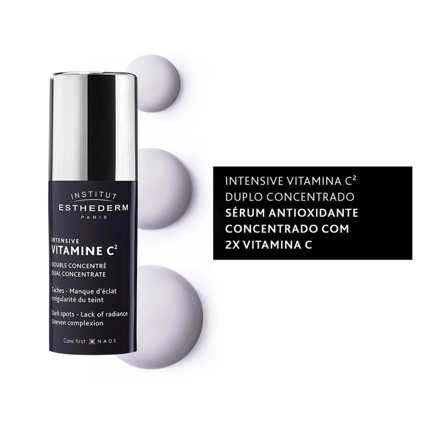 Esthederm Sérum Facial Antioxidante Intensive Vitamina C² Duplo Concentrado 10ml