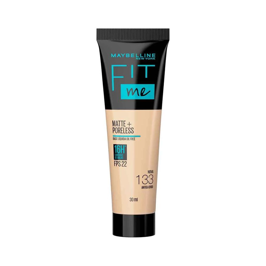 Maybelline Base Líquida NY Fit Me Matte FPS 22 30ml - 133