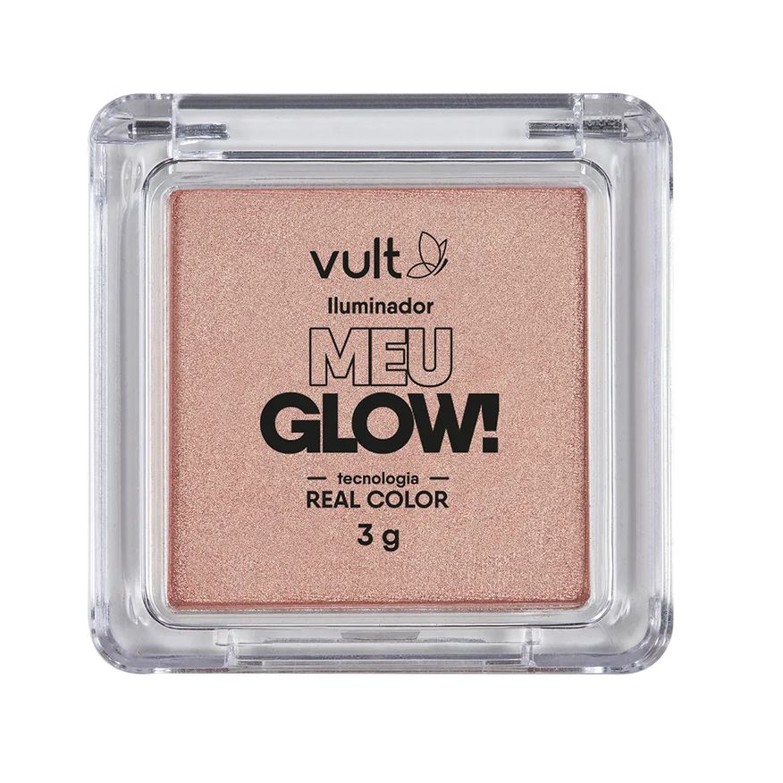 Vult Iluminador Facial Compacto Meu Glow 3g - Champagne