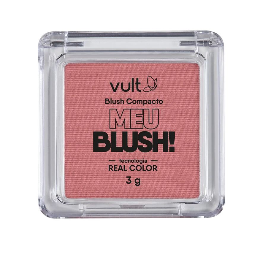 Vult Blush Compacto Meu Blush! 3g - Malva Matte