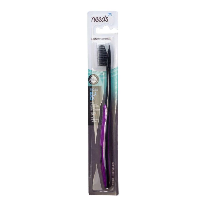 Needs Escova de Dente Black Supermacia 1 Unidade