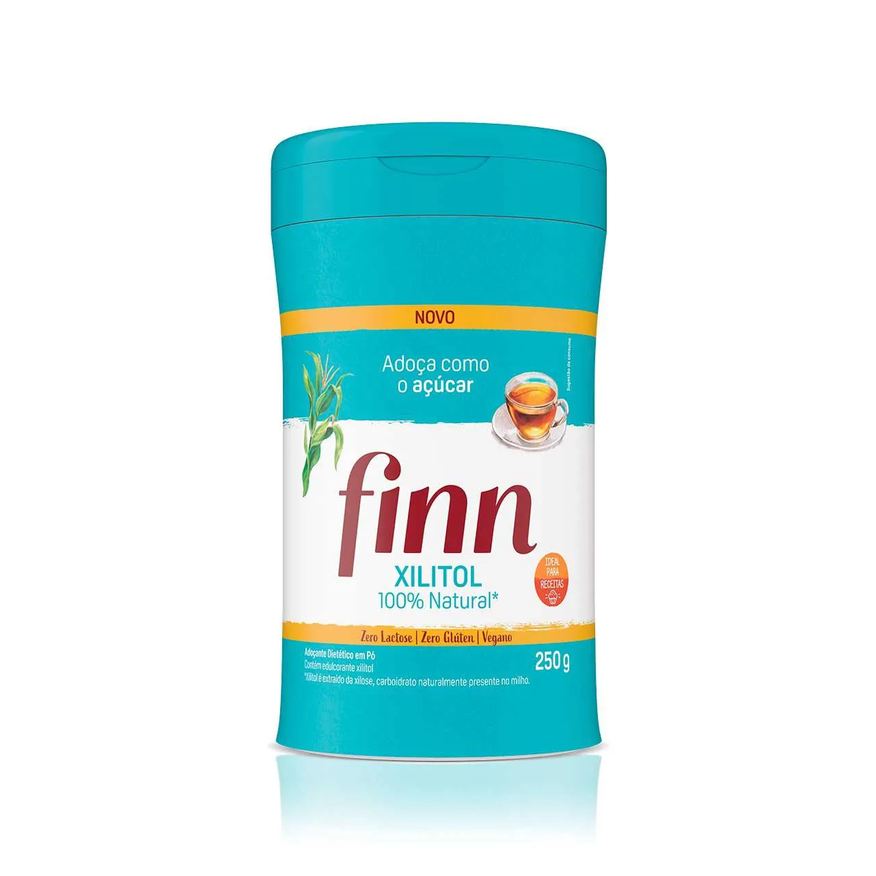 Finn Adoçante Xilitol Pó Pote 250g