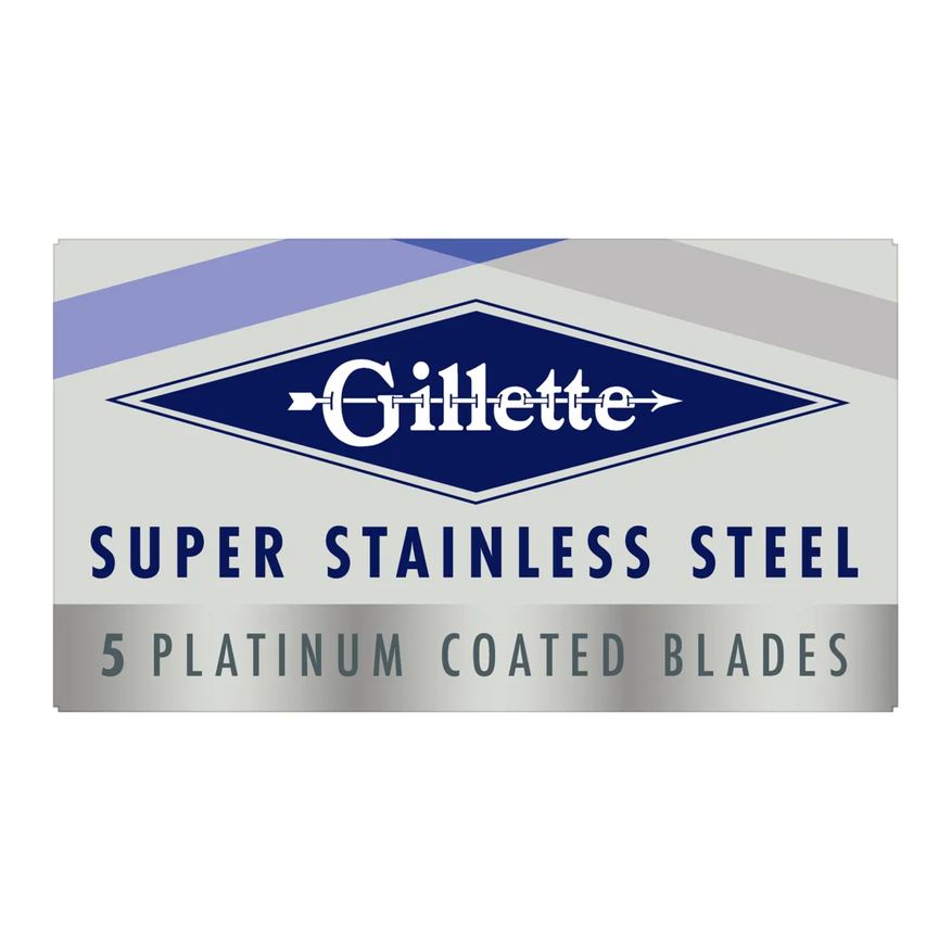 Gillette Lâmina de Barbear Platinum Duplo Fio com 5Lâminas