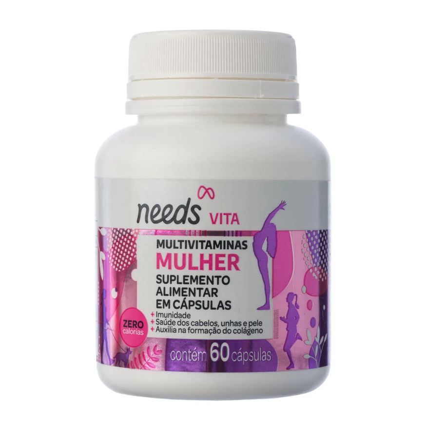 Needs Polivitamínico Vita Mulher 60 cápsulas