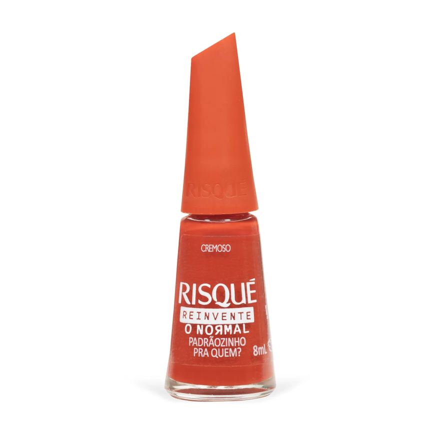 Risqué Esmalte Cremoso Reinventando o Normal 8ml – Padrãozinho pra Quem?