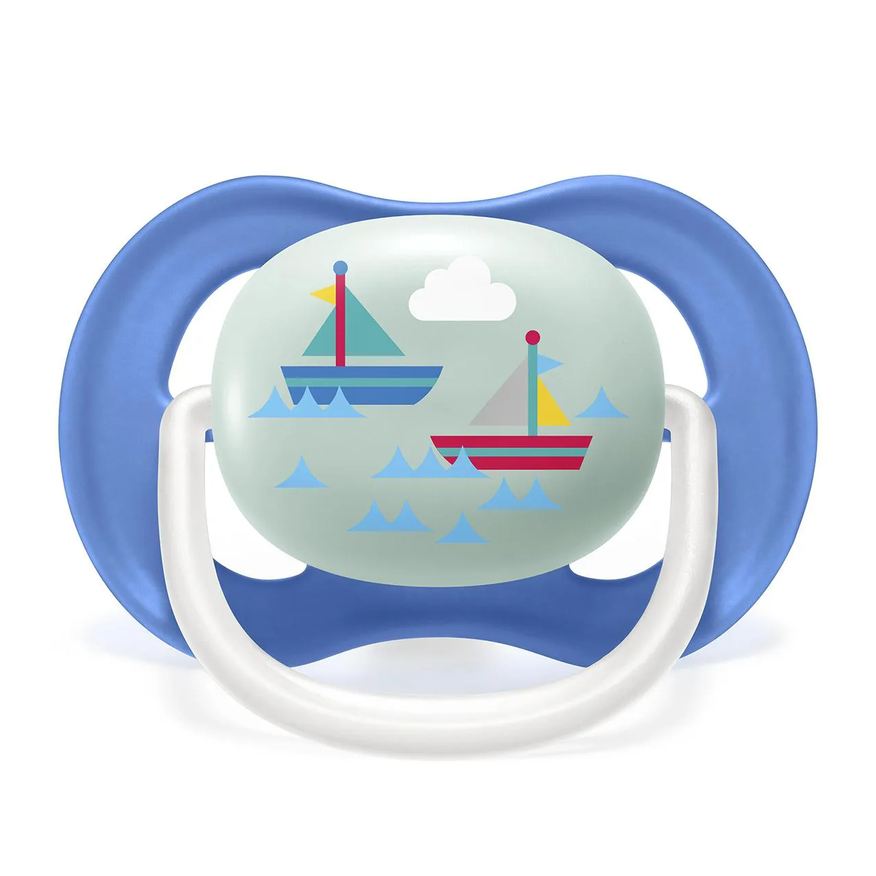 Avent Chupeta Phlips Ultra Air 6-18M Boy Barcos 1 unidade