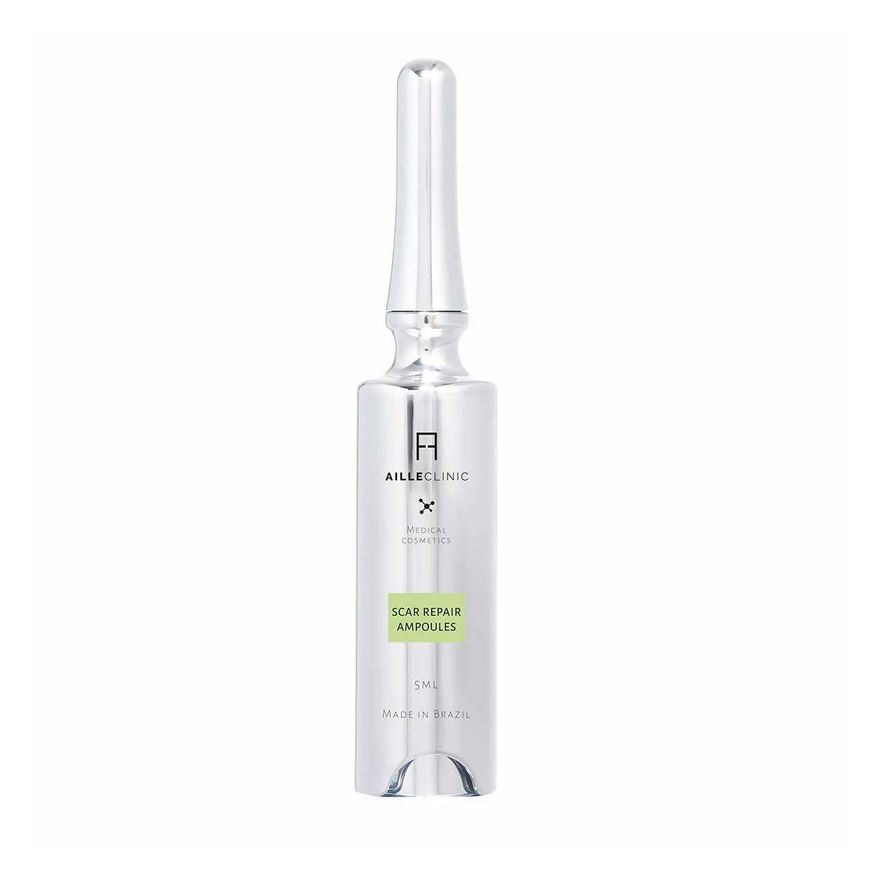 Aille Ampola Facial Scar Repair Ampoules Clinic 6 unidades de 5ml cada