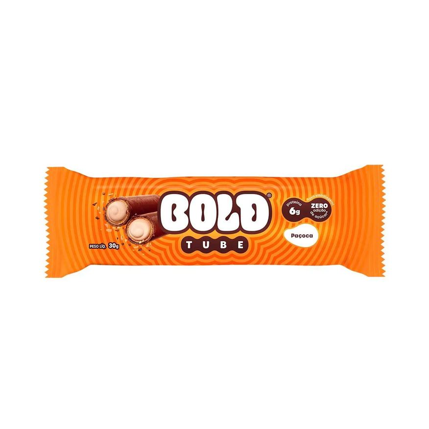Bold Chocolate Proteico Tube Paçoca 30g