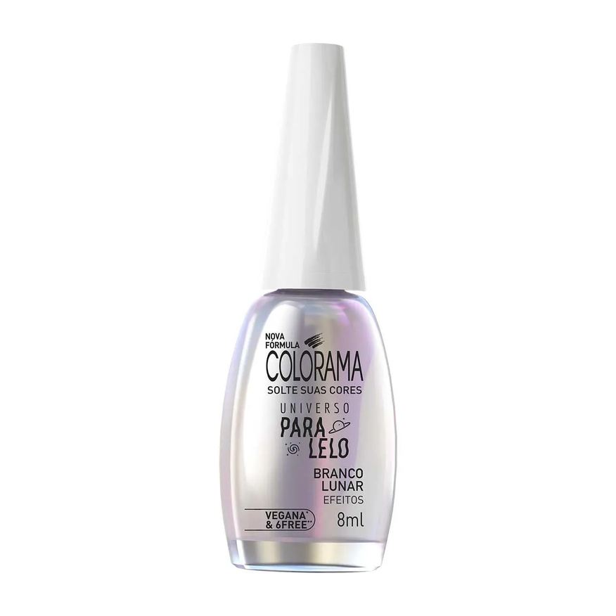 Colorama Esmalte Cintilante Universo Paralelo 8ml - Branco Lunar
