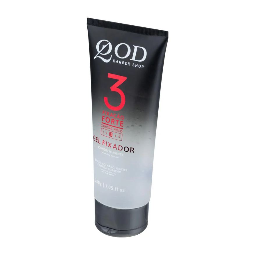 Nan Gel Condicionante Capilar QBS 3 Fixação Forte 200g
