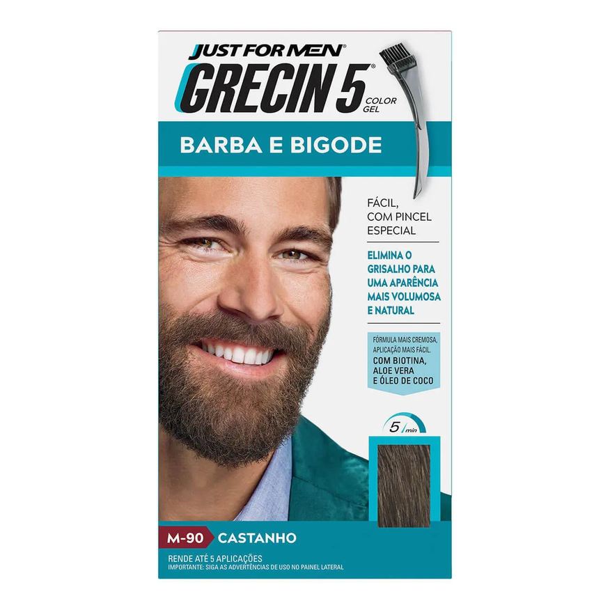 Beauty Coloraçao Color Men Preto - Kit C / 2un