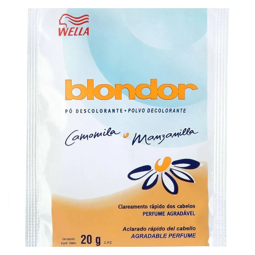 Descolorante Pó Blondor Camomila 20g