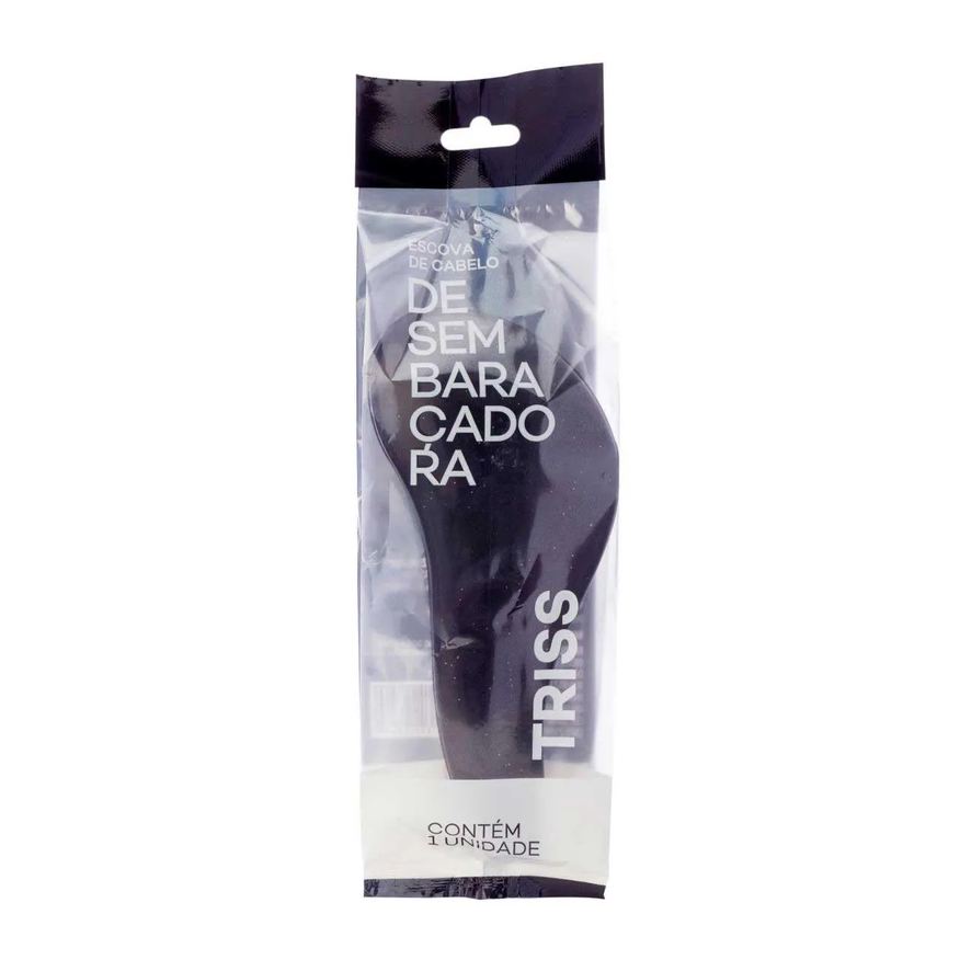 de Escova Cabelo Ricca Oval Cereja com 1 unidade