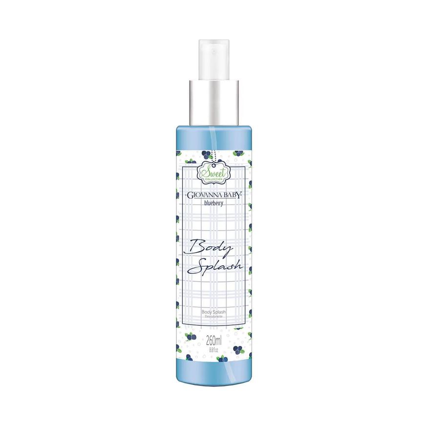 Splash Body Desodorante Corporal Giovanna Baby Blueberry com 260ml