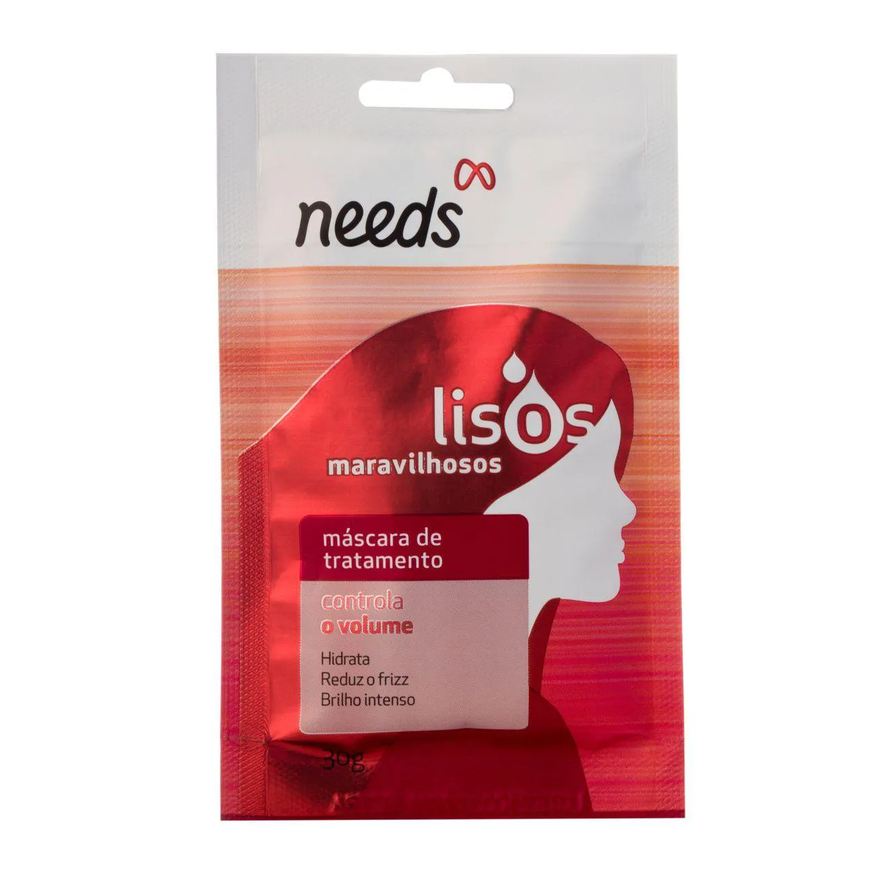 Needs Máscara Capilar Lisos Maravilhosos 30g