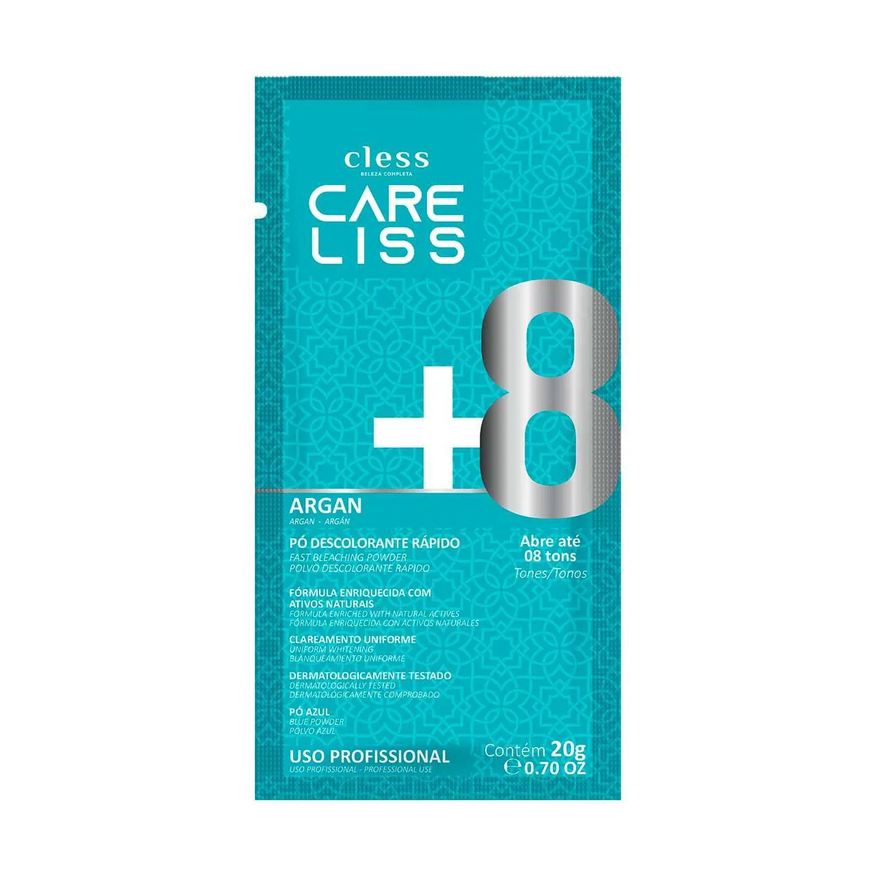 Care Liss Pó Descolorante Óleo de Argan 20g