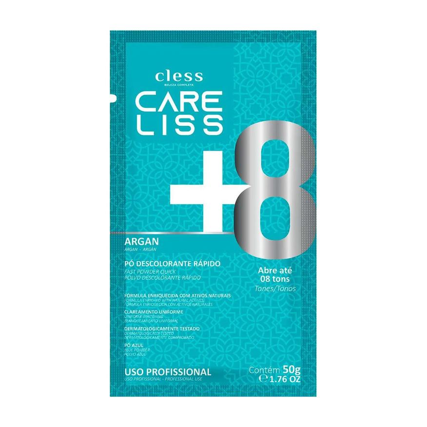 Care Liss Pó Descolorante Óleo de Argan 50g