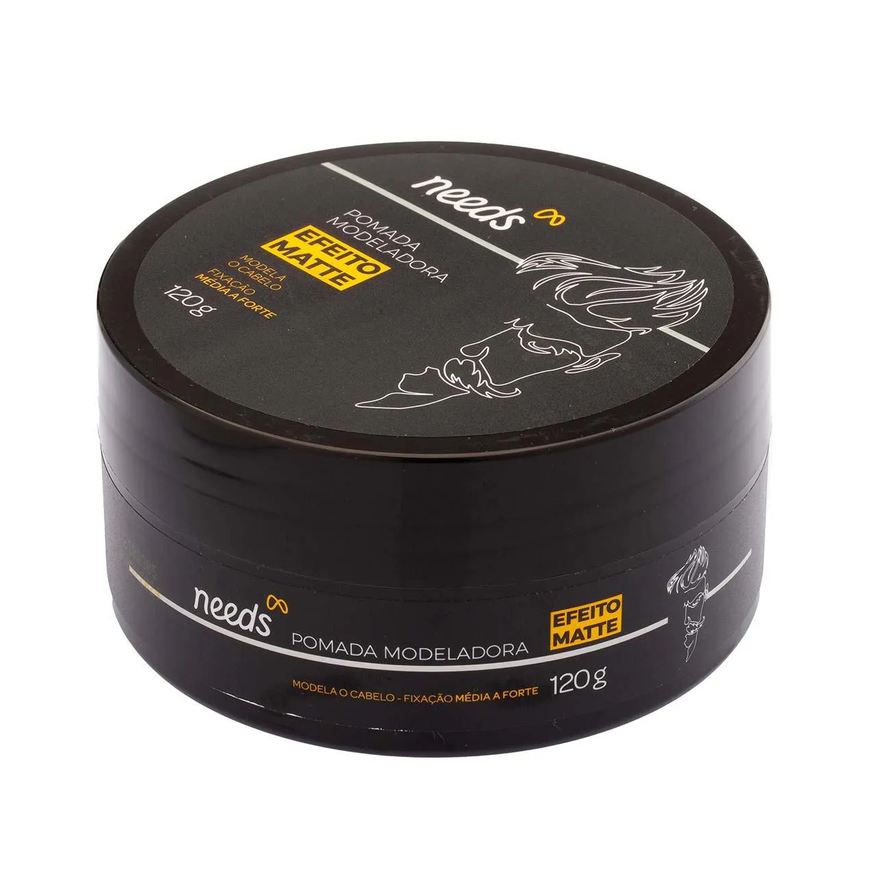 Needs Pomada Capilar Modeladora Efeito Matte 120g