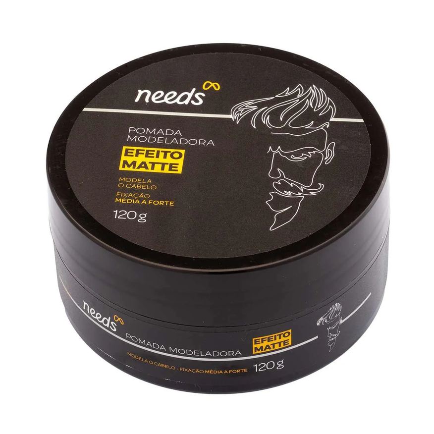 Needs Pomada Capilar Modeladora Efeito Matte 120g
