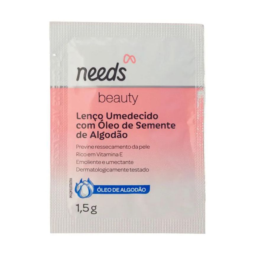 Needs Folha Depilatória Facial Beauty Pele Delicada 16 Folhas