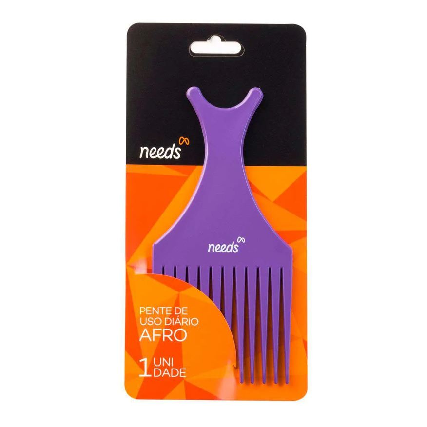 de Pente Cabelo Ricca Cabo com Suporte de Borracha