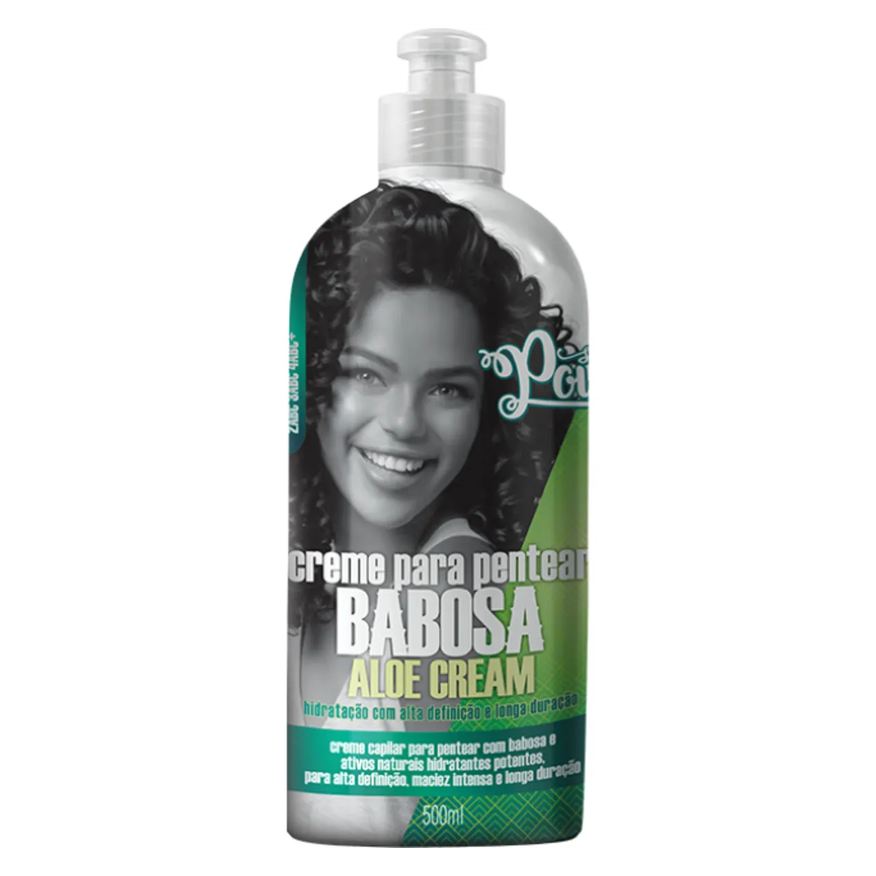 Soul Power Creme para Pentear Babosa Aloe Cream 500ml
