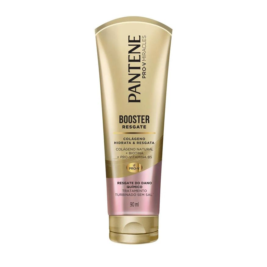 Pantene Booster Pro-V Miracles Colágeno Resgate do Dano Químico 90ml
