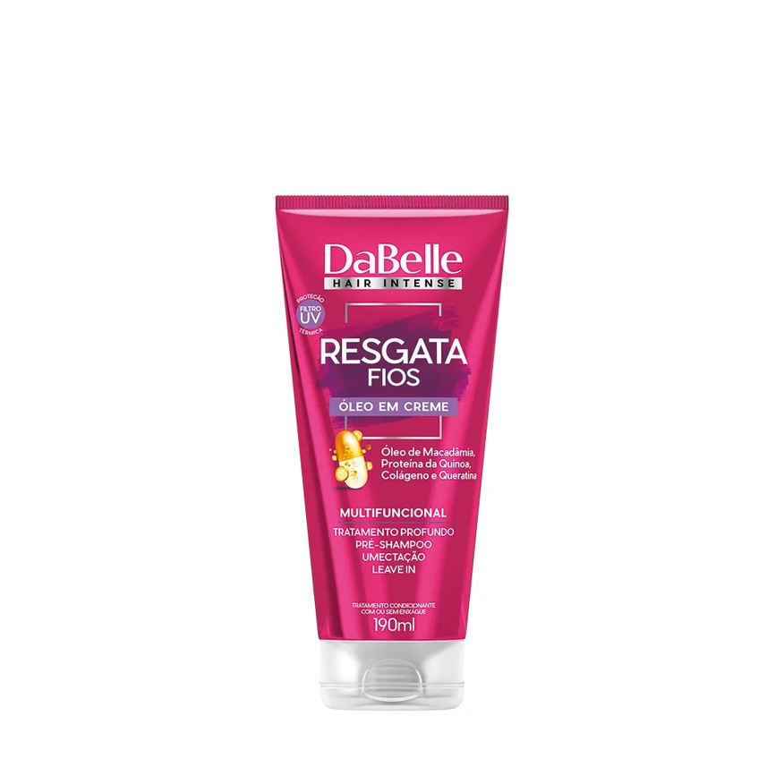 Dabelle Óleo em Creme Resgata Fios 190ml