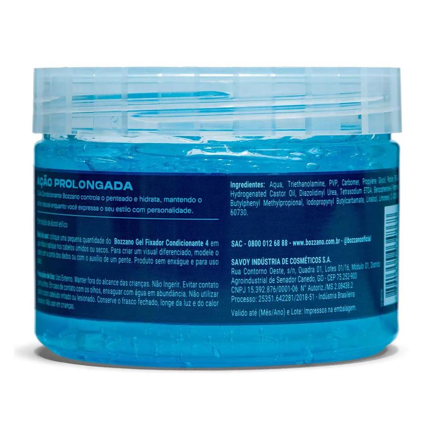 Bozzano Gel Fixador Condicionante Ação Prolongada 300g
