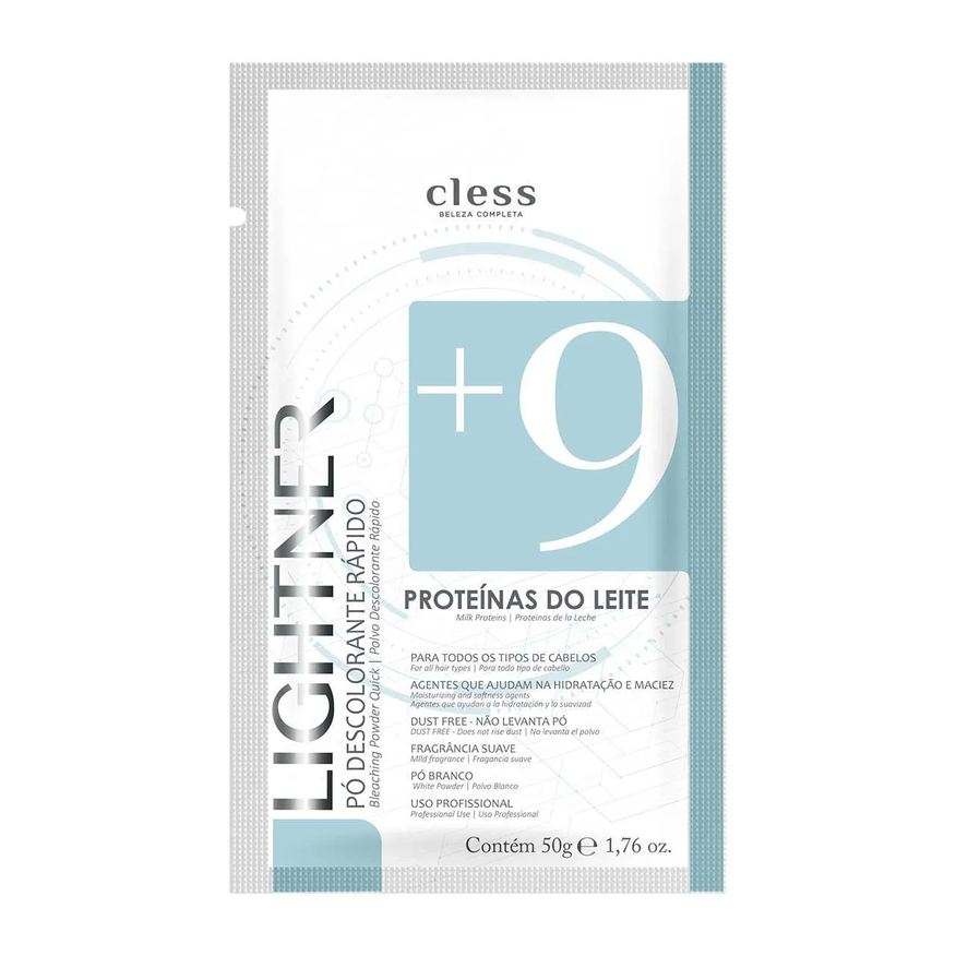 Clareador Kit de Pelos Lightner Menta e Aloe Vera com 5 itens
