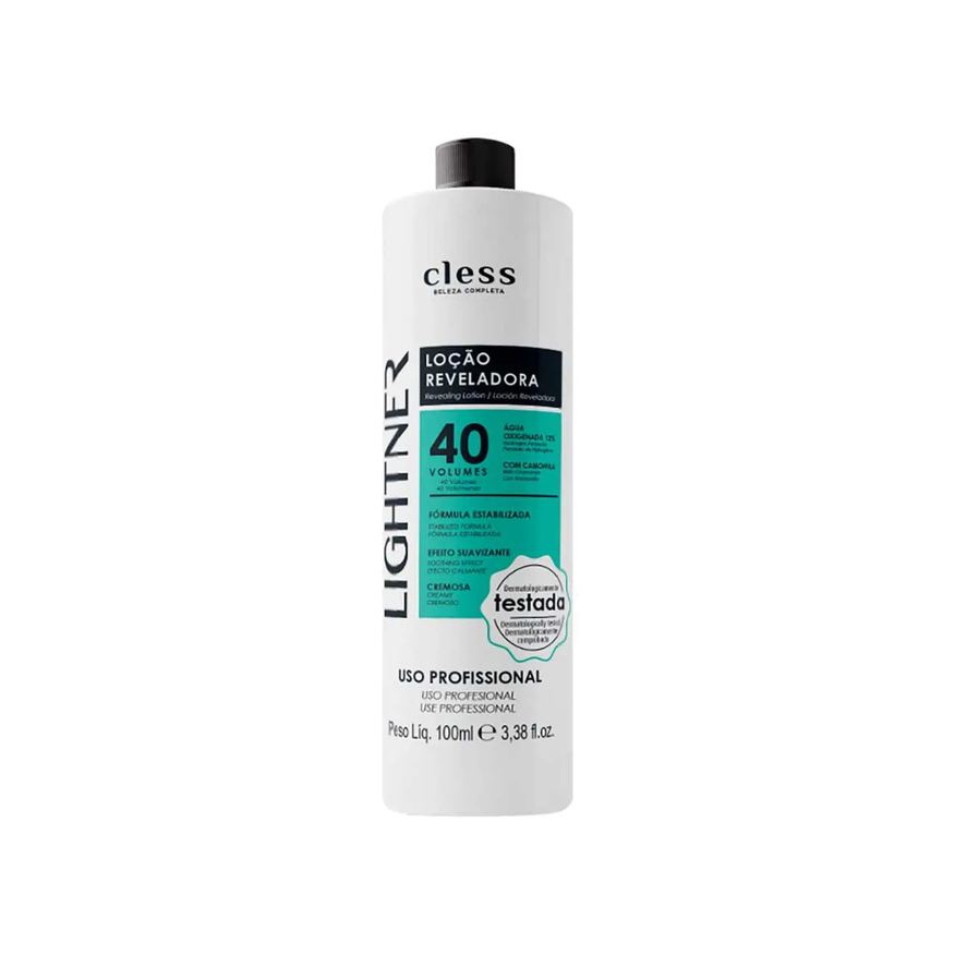 Oxigenada Água Cremosa Lightner 40 Volume com 100ml