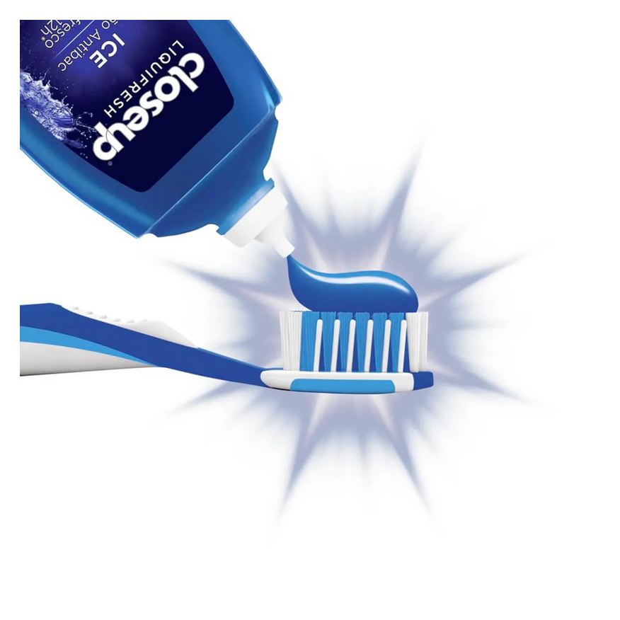 Dental Gel Closeup Liquifresh Ice Antibac 100g
