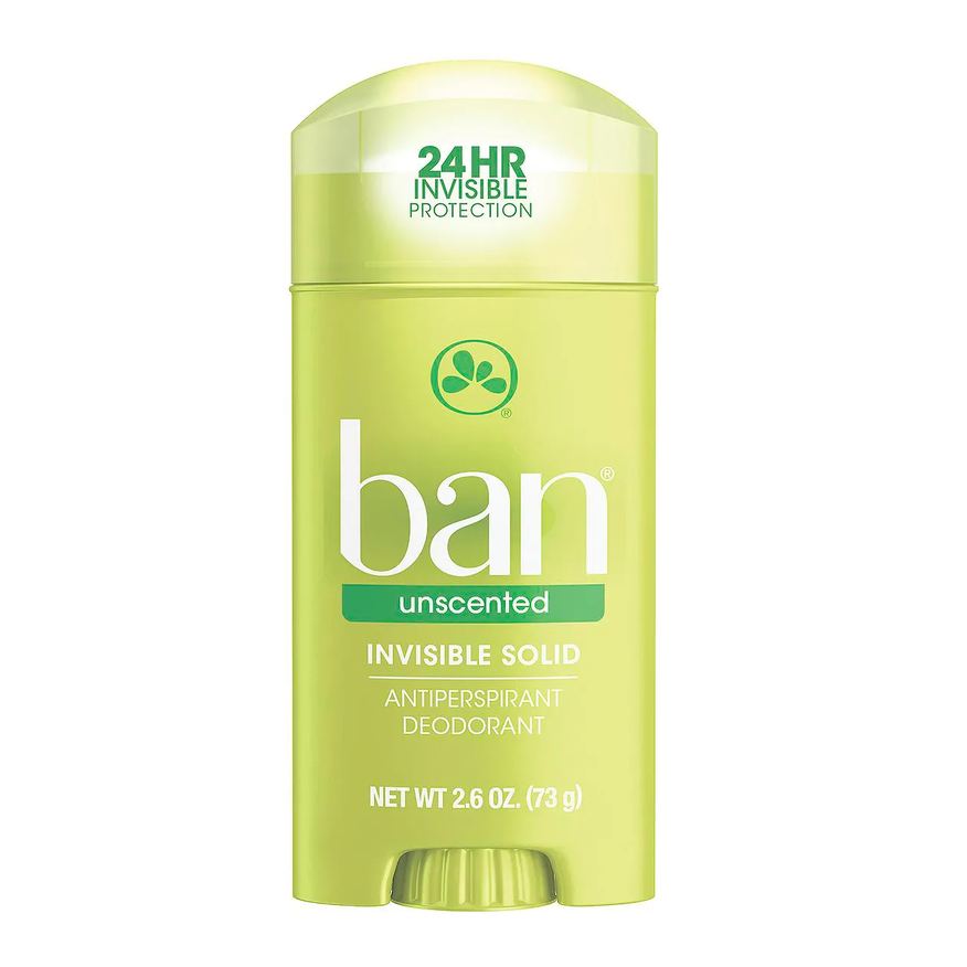 Ban Desodorante Antitranspirante Twist Stick Barra Unscented 24h Sem Perfume 73g