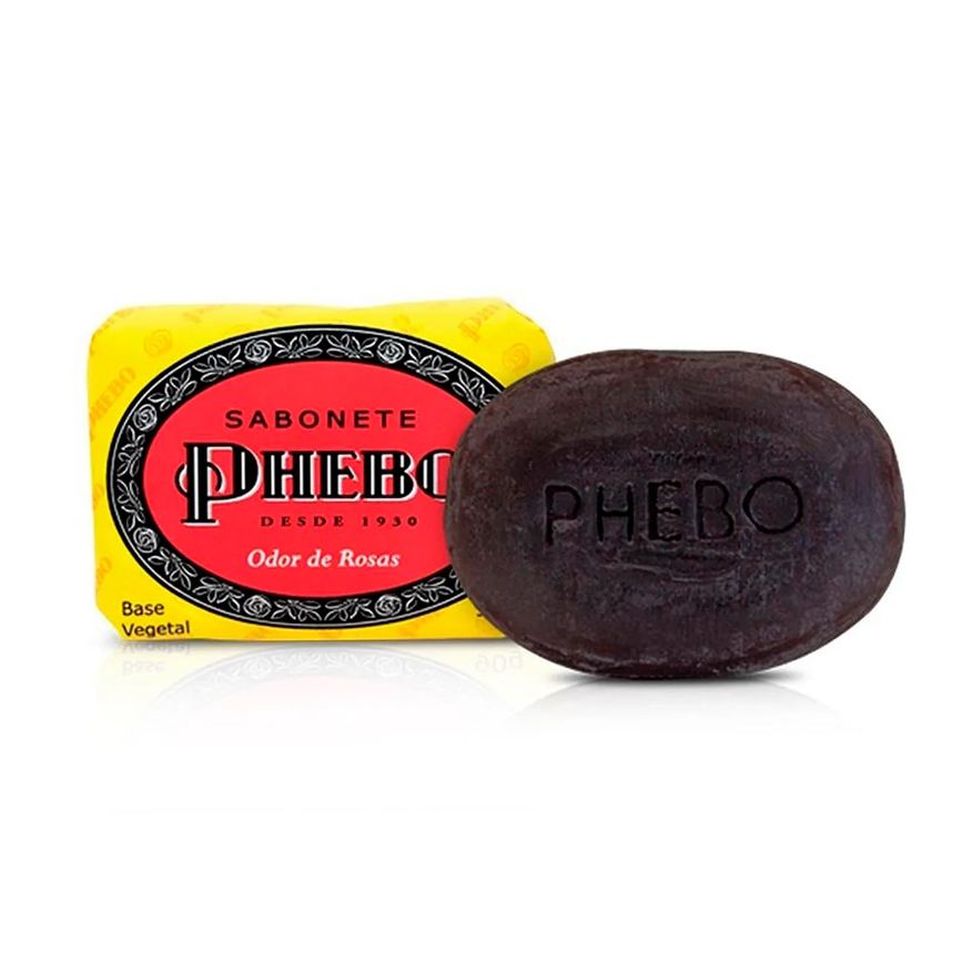 Phebo Sabonete em Barra Odor de Rosas 90g