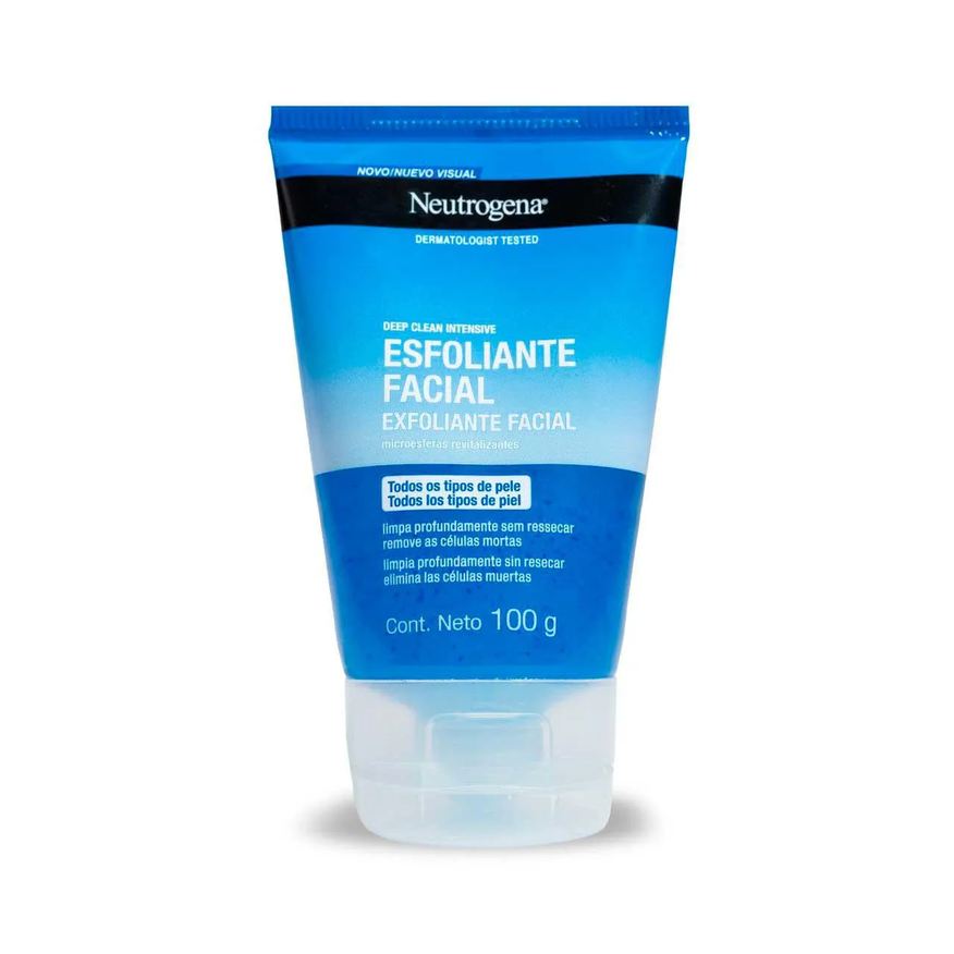 Neutrogena Esfoliante Facial Deep Clean Energizing em Gel com 100g