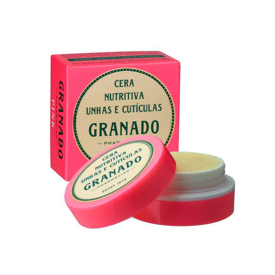 Granado Cera Unhas e Cutículas Nutritiva Pink com 7g