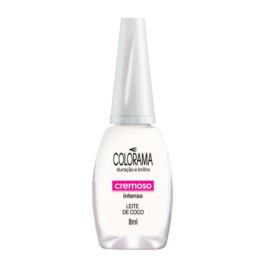 Cremoso Esmalte Colorama Intenso 8ml – Leite de Coco