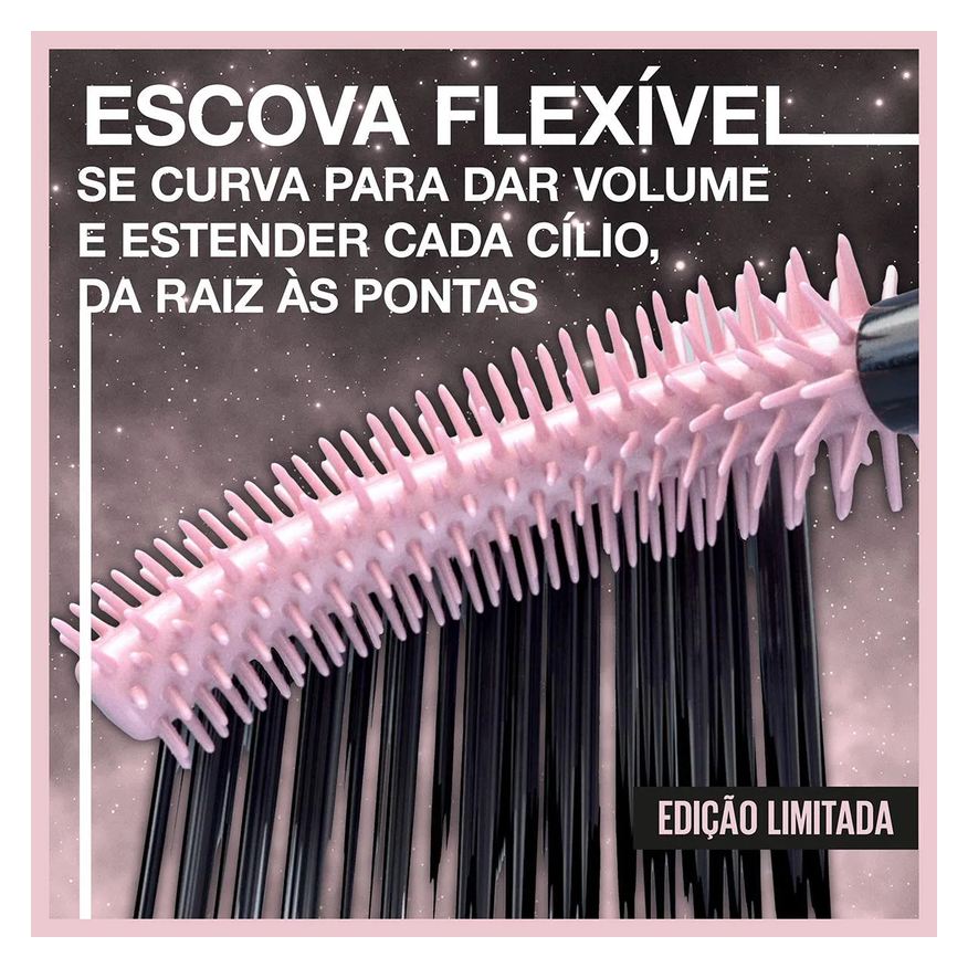 Maybelline Máscara de Cílios NY Lash Sensation Sky High Lavável 7,2ml - Cosmic Black