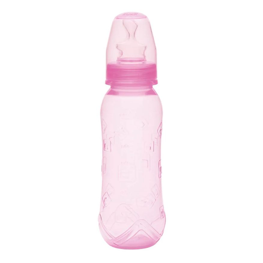 Kuka Mamadeira Aquarela Cor Rosa Bico Ortodôntico com 1 unidade