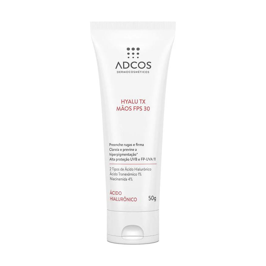 Adcos Hyalu Tx Mãos Fps 30 - Creme Rejuvenescedor 50g