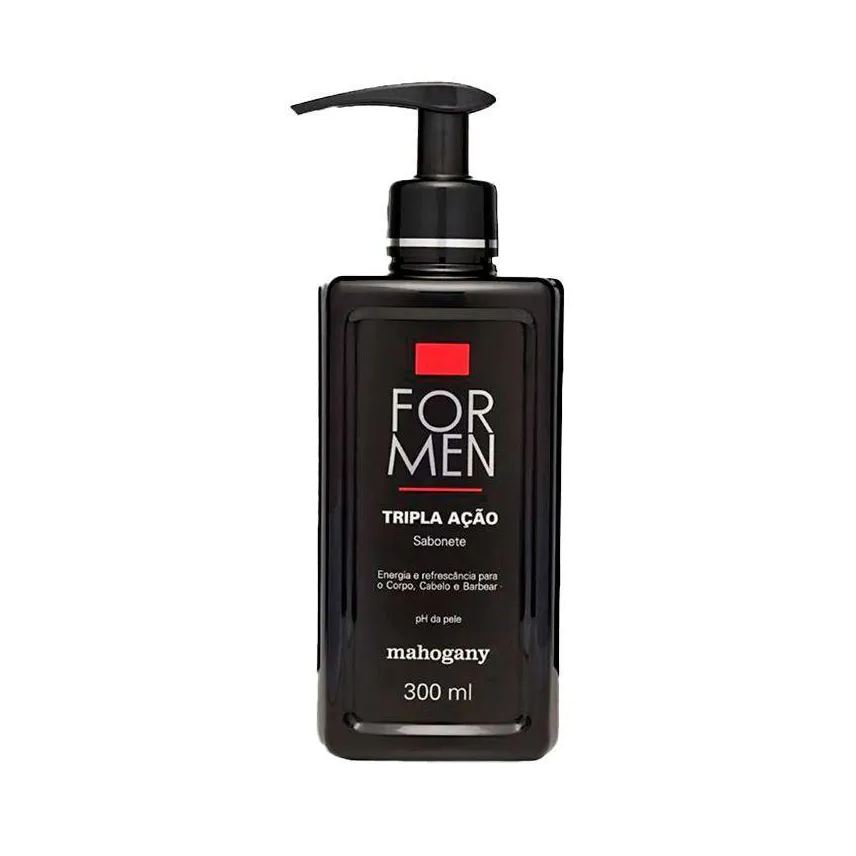 Mahogany Sabonete For Men Tripla Ação 300ml