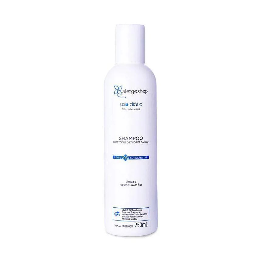 Alergoshop Shampoo Hipoalergênico Uso Diário 250ml