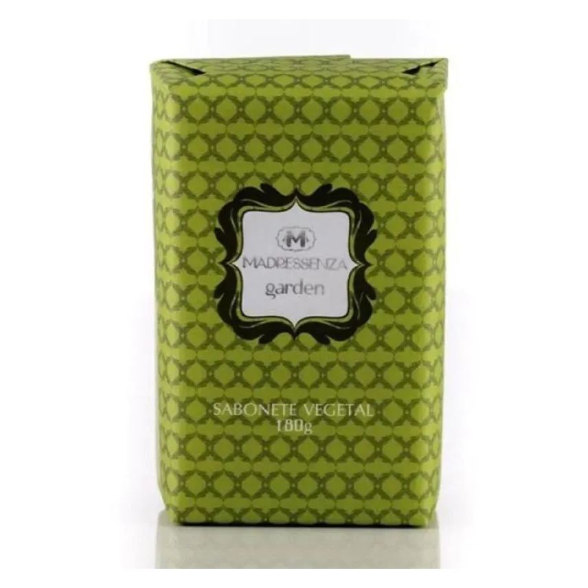 madressenza Sabonete vegetal em barra garden 180g