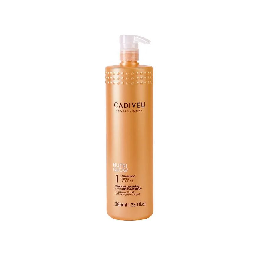 Cadiveu Shampoo Nutri Glow Reposição Lipídica 980ml