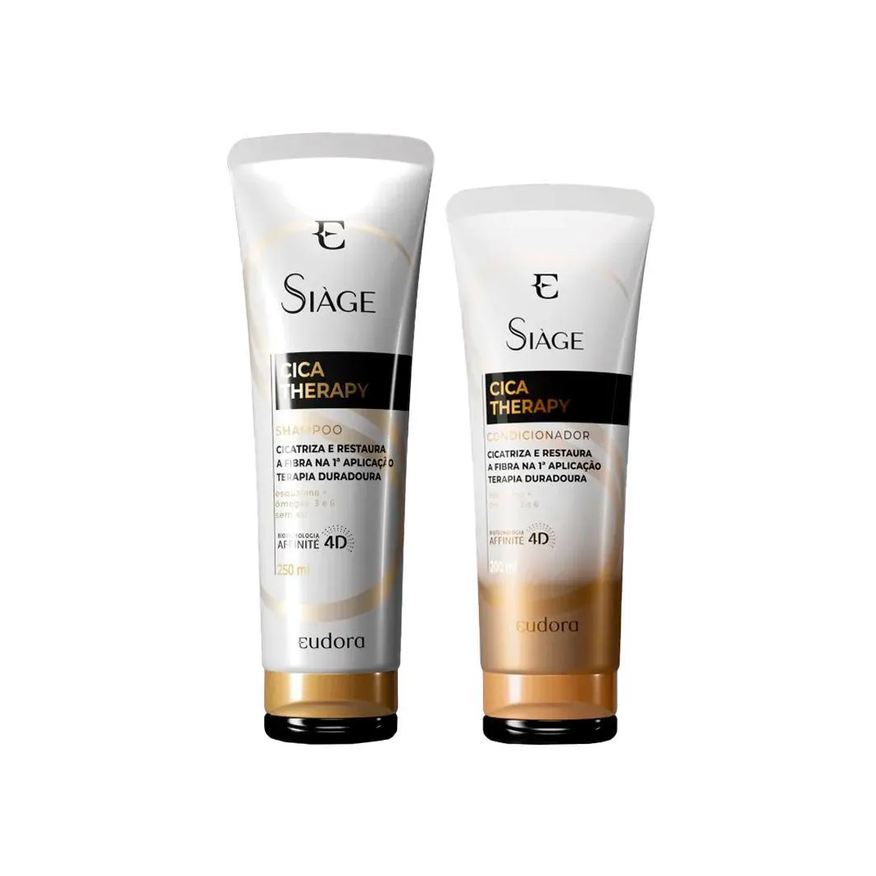 Eudora Kit Eud Siáge Cica Therapy - Shampoo E Condicionador