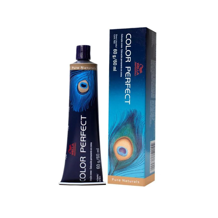 Wella Professionals Color Perfect 9/01 Louro Ultraclaro Natural Acinzentado - Coloração Permanente 60ml