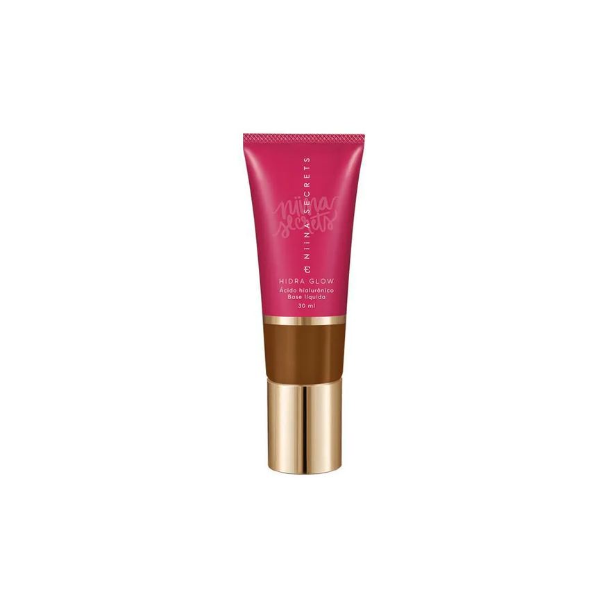 Eudora Eud Niina Secrets Hidra Glow Base Líquida Natural 90 30ml